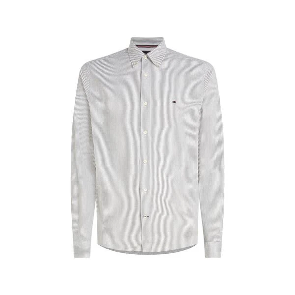 商品Tommy Hilfiger|Chemise rayée en coton organique,价格¥857,第1张图片