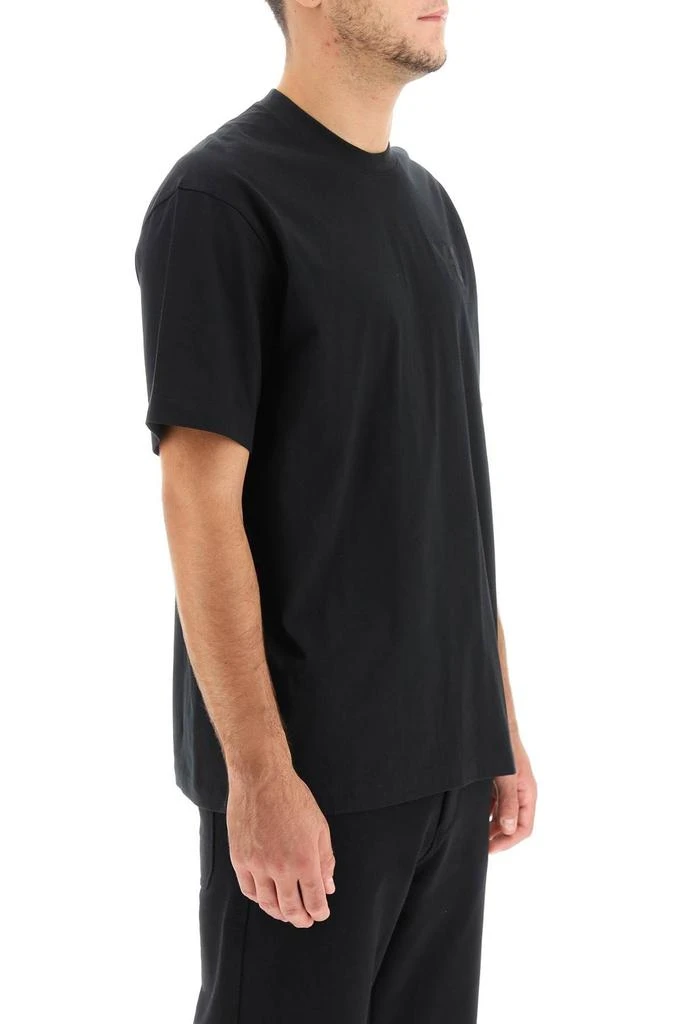 商品Y-3|LOGO COTTON SHORT-SLEEVED T-SHIRT,价格¥384,第3张图片详细描述