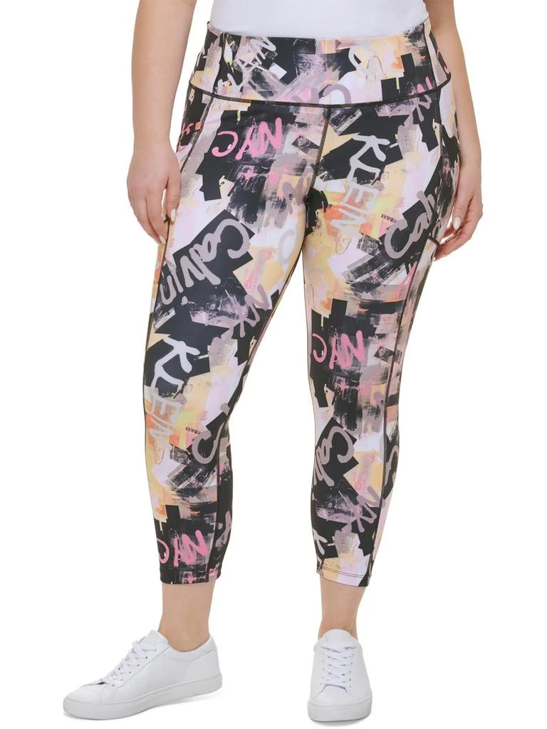 商品Calvin Klein|Womens Fitness Workout Athletic Leggings,价格¥159,第4张图片详细描述