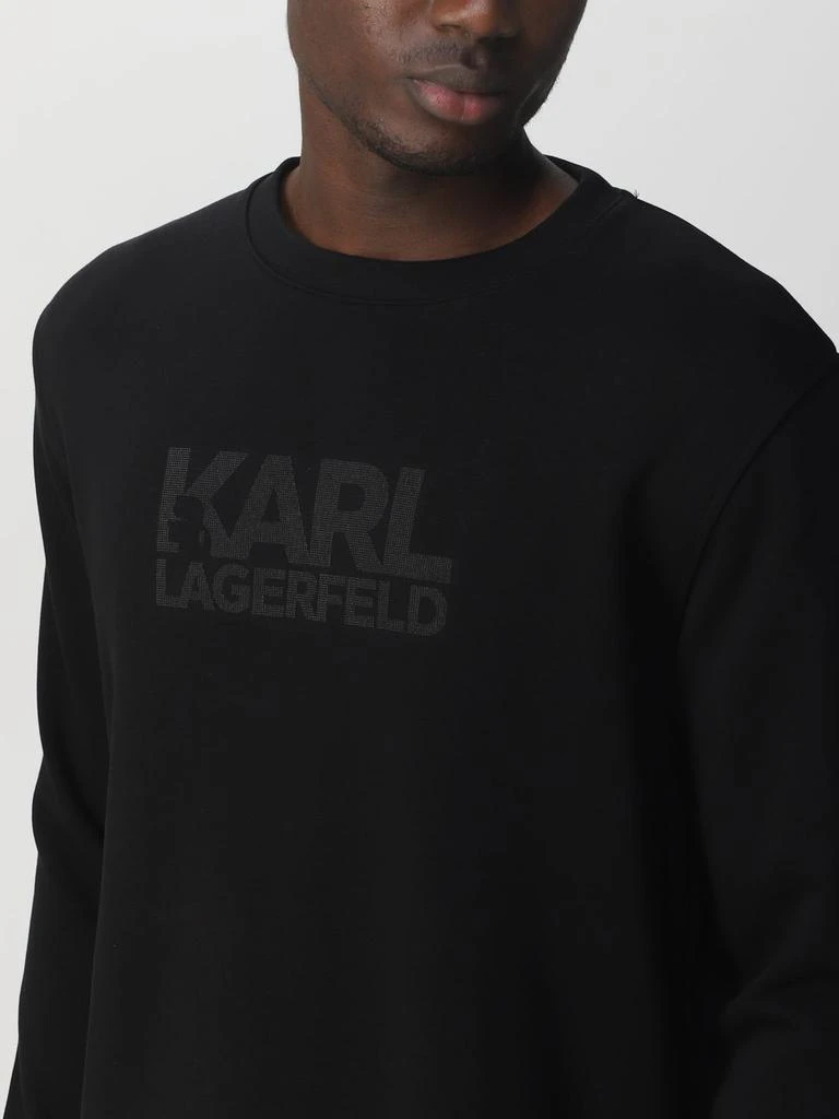 商品Karl Lagerfeld Paris|Basic Karl Lagerfeld sweatshirt with logo,价格¥876,第3张图片详细描述