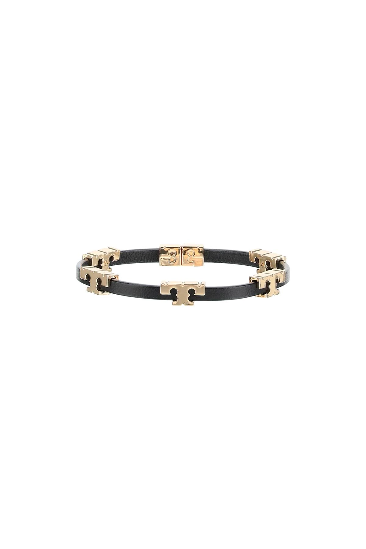 商品【商品预售7天】 Tory Burch|Tory Burch 女士手链手镯 80706706B-0 黑色,价格¥455,第1张图片