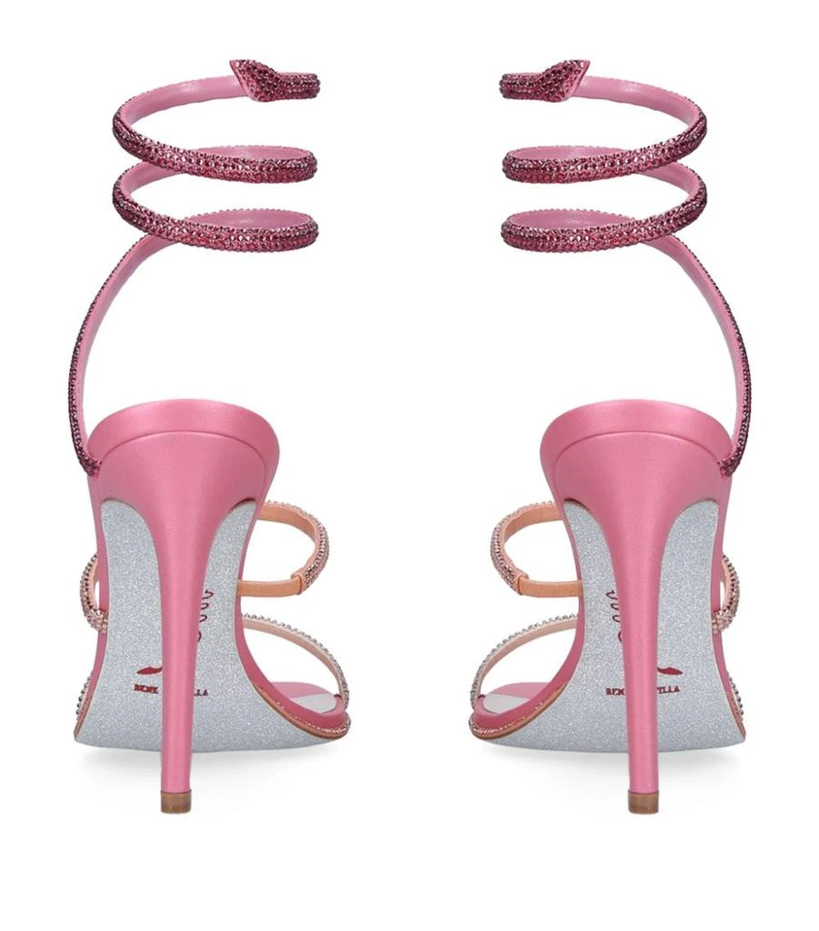 商品Rene Caovilla|Leather Cleo Sandals 105,价格¥11500,第2张图片详细描述