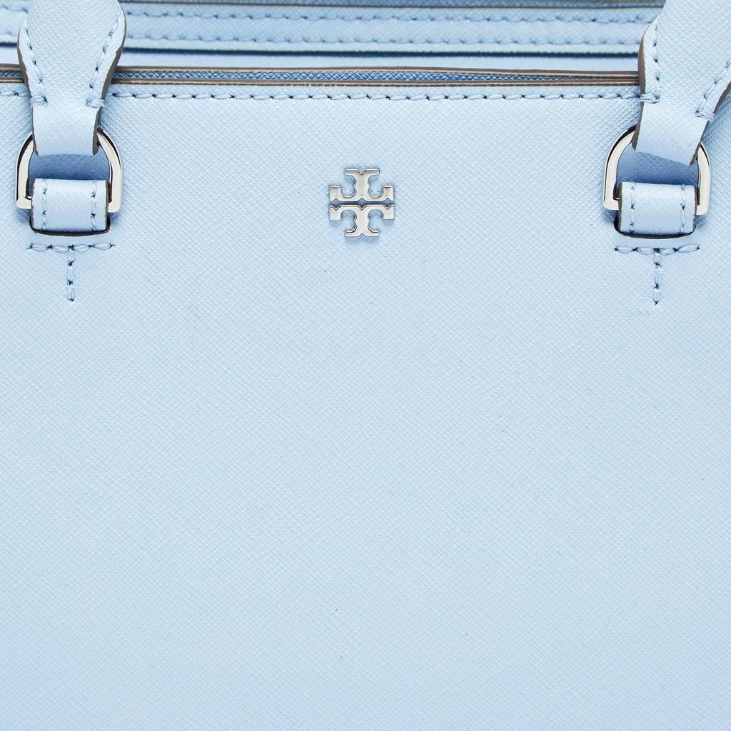 商品[二手商品] Tory Burch|Tory Burch Blue Leather Robinson Tote,价格¥937,第5张图片详细描述