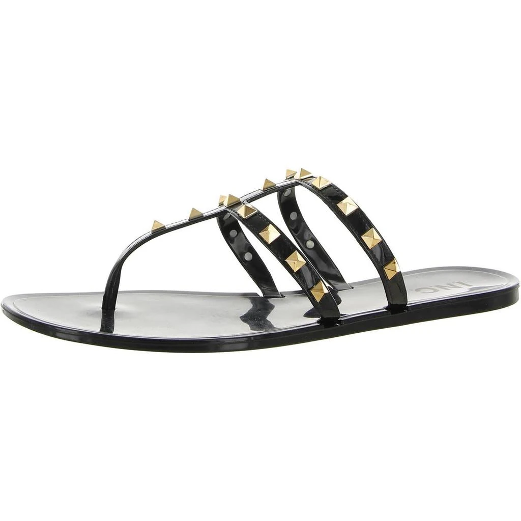 商品INC International|INC Womens Ellie Patent Flip-Flop Thong Sandals,价格¥108,第1张图片