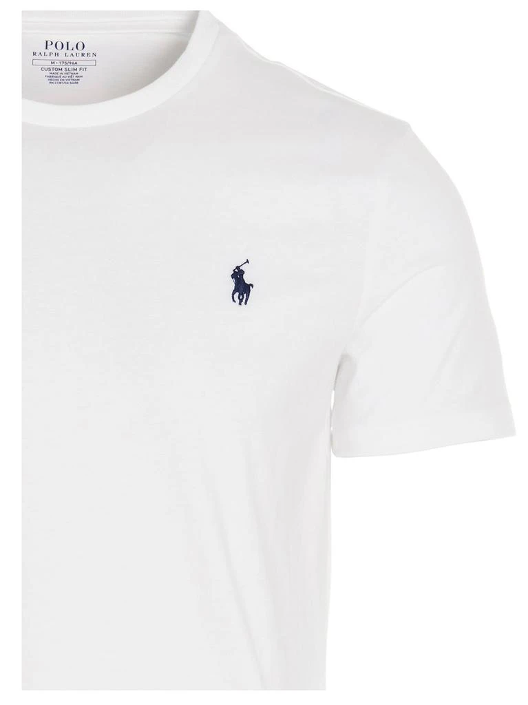 商品Ralph Lauren|Polo Ralph Lauren Logo Embroidered Crewneck T-Shirt,价格¥364,第3张图片详细描述