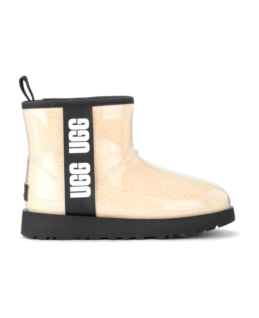 商品UGG|Ugg Classic Clear Mini Ankle Boot In Cream-colored Wool,价格¥1681,第1张图片