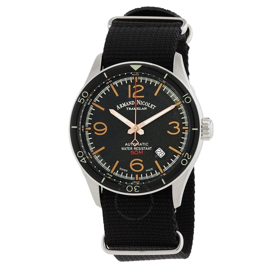 商品Armand Nicolet|M2H Automatic Black Dial Men's Watch A740HNA-NS-BN22481AANN,价格¥4213,第1张图片