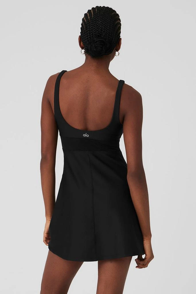 商品Alo|Airlift Double Trouble Tennis Dress - Black,价格¥857,第2张图片详细描述