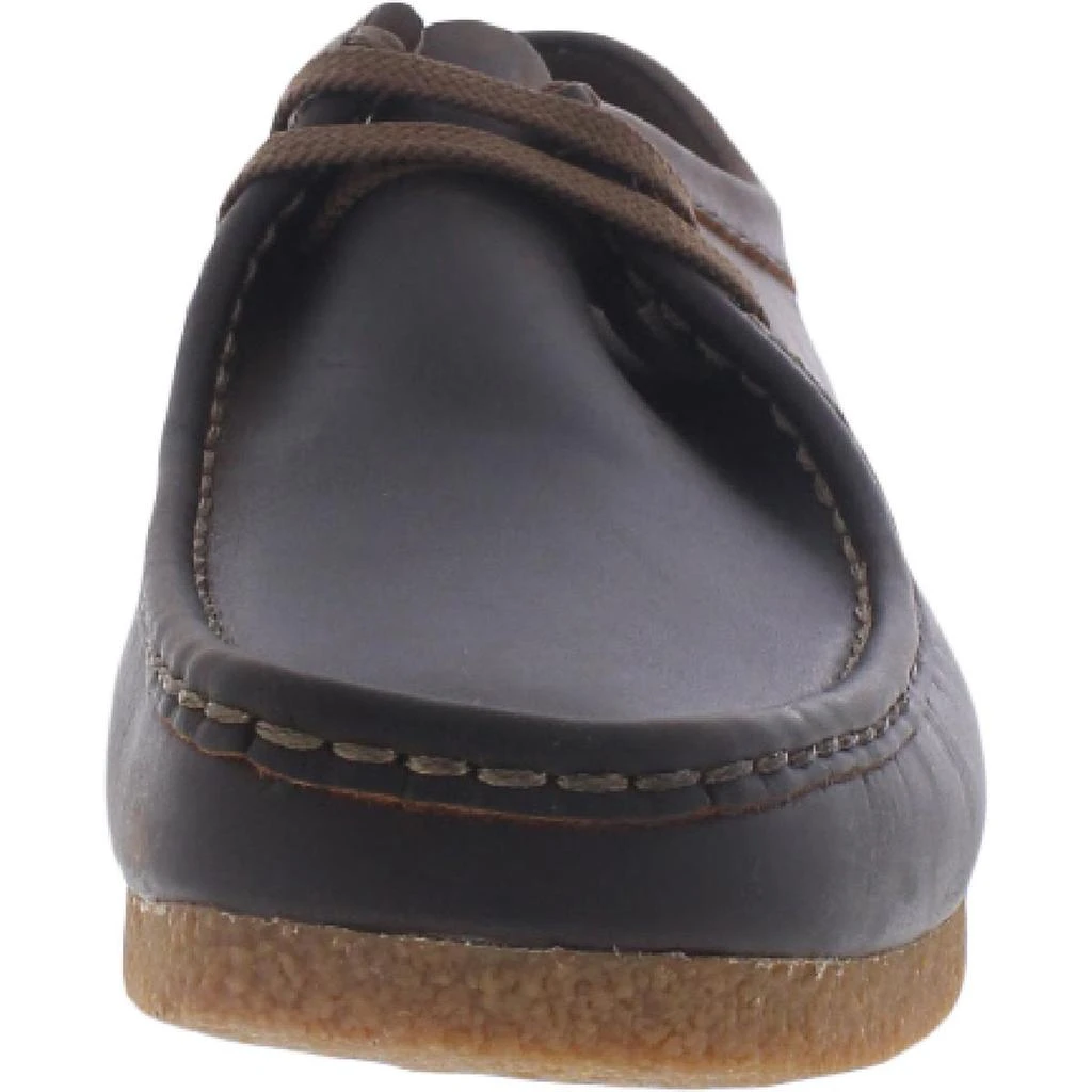 商品Clarks|Shacre Ii Run Mens Leather Moc Toe Loafers,价格¥764,第3张图片详细描述