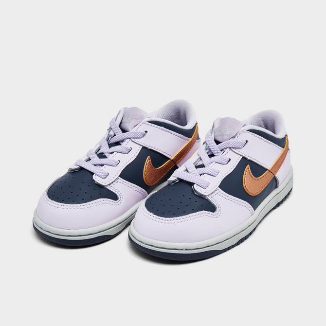 Kids' Toddler Nike Dunk Low SE Stretch Lace Casual Shoes商品第2张图片规格展示