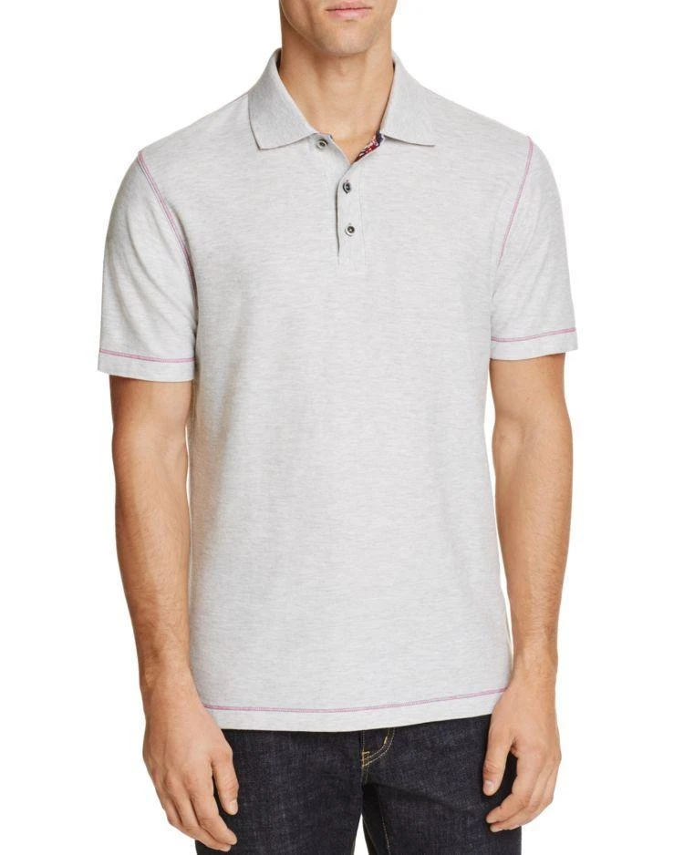 商品Robert Graham|Messenger Classic Fit Polo Shirt,价格¥733,第1张图片