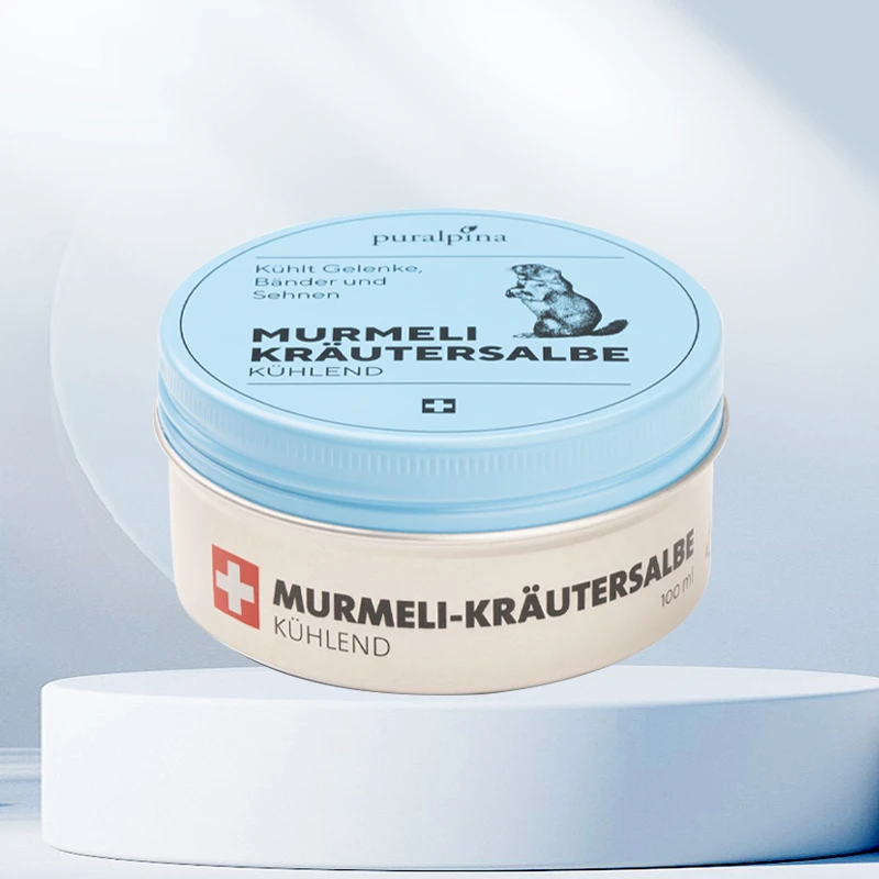 Puralpina清爽草本土拨鼠软膏 50-100ml 关节舒适冷疗护理 商品