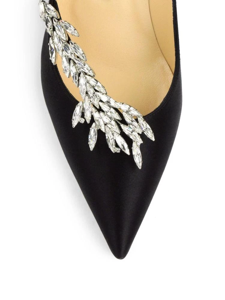 商品Manolo Blahnik|Nadira Embellished Satin Pumps,价格¥4624,第3张图片详细描述