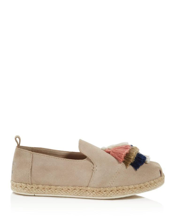 商品TOMS|Alpargata Suede Tasseled Espadrille Flats - 100% Exclusive,价格¥498,第2张图片详细描述