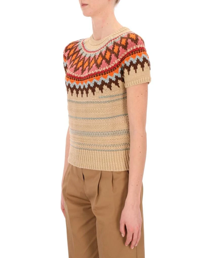 商品Ralph Lauren|Ralph L AU Ren Women&#39;s  Beige Cotton Sweater,价格¥2485,第3张图片详细描述