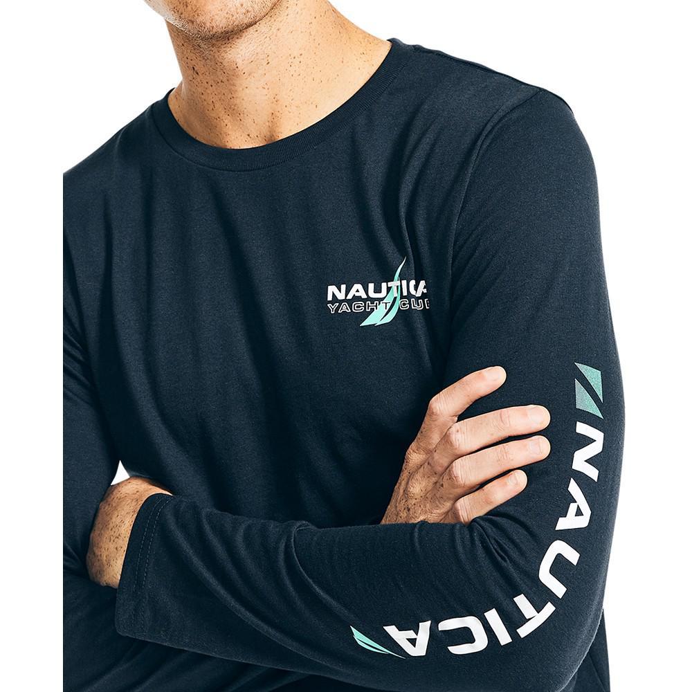 商品Nautica|Men's Sustainably Crafted Graphic Long-Sleeve T-shirt,价格¥280,第5张图片详细描述