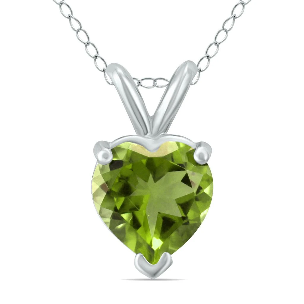 商品SSELECTS|14K  5Mm Heart Peridot Pendant,价格¥1112,第1张图片