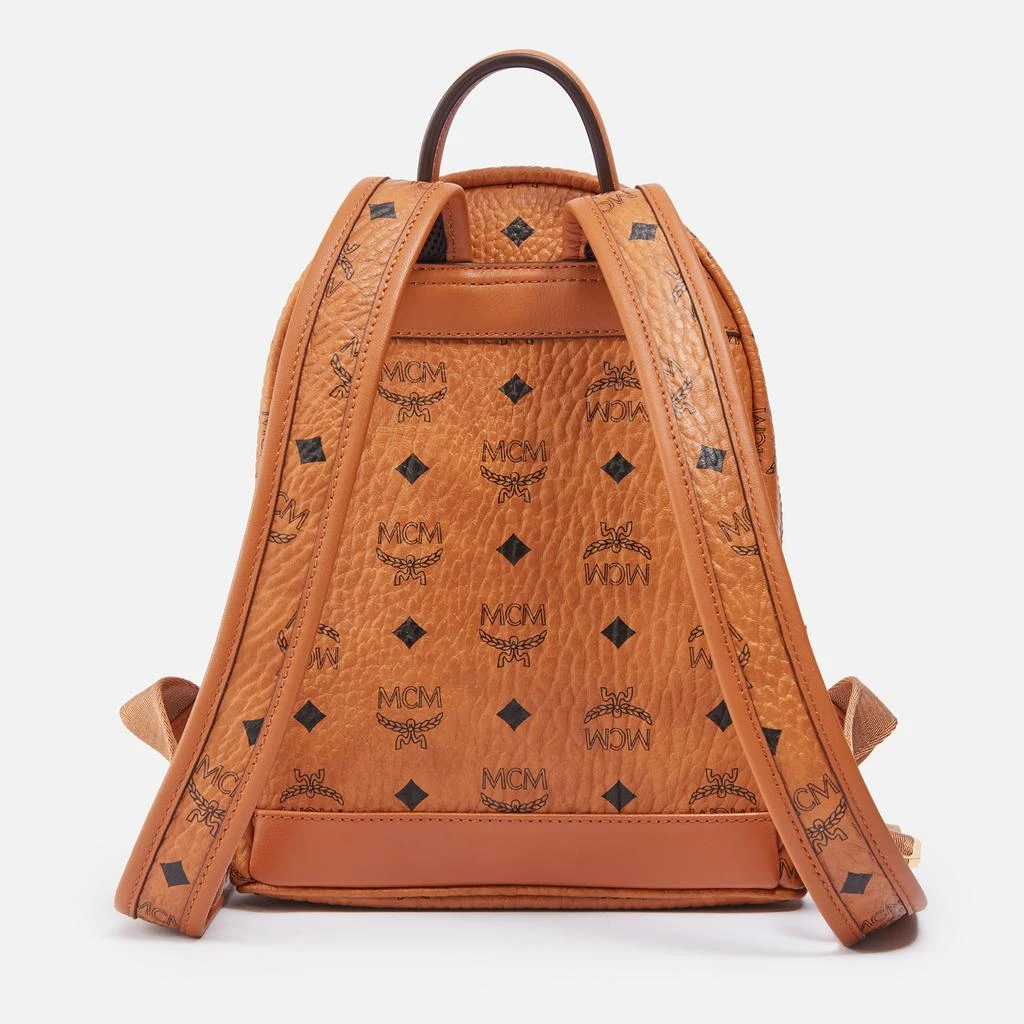 商品MCM|MCM Stark Mini Monogram Coated-Canvas Backpack,价格¥7163,第3张图片详细描述