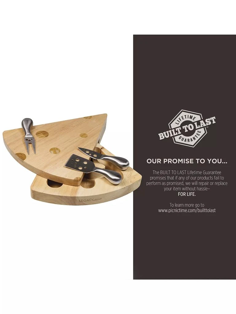商品Picnic Time|Swiss Cheese Cutting Board 4-Piece Set,价格¥404,第5张图片详细描述
