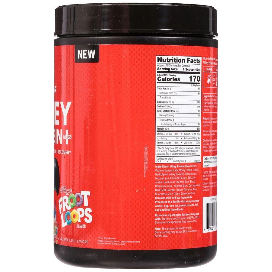 100% Whey Protein Plus Froot Loops 商品