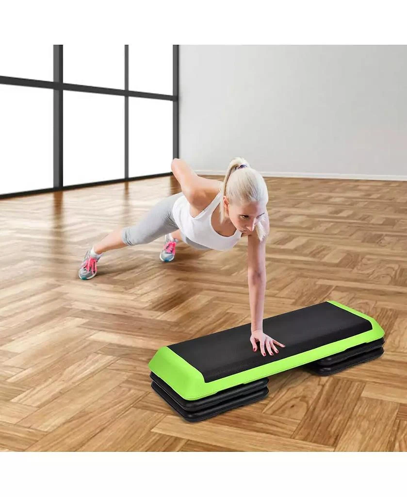 商品Costway|Fitness Aerobic Step Cardio Adjust 4'' - 6'' - 8'',价格¥566,第5张图片详细描述