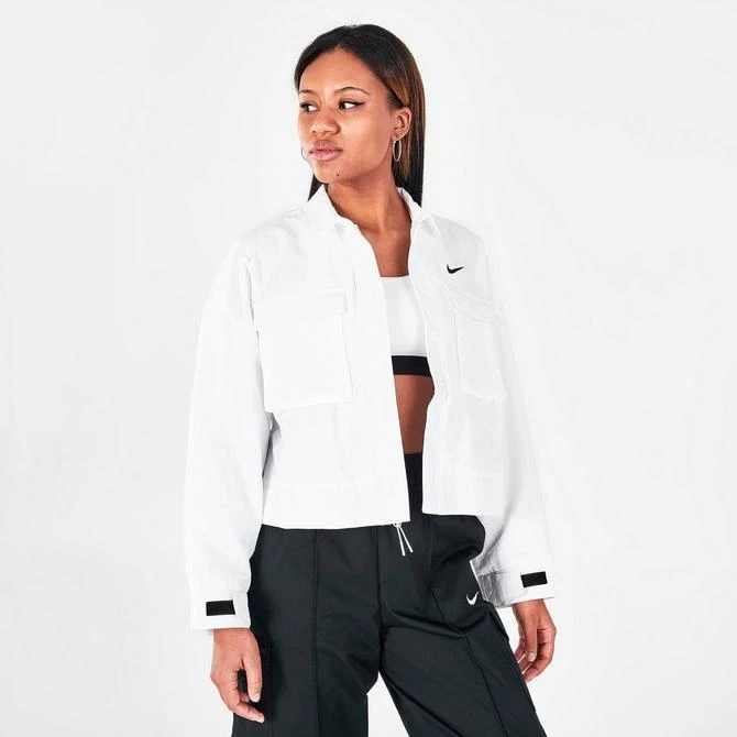 商品NIKE|Women's Nike Sportswear Essential Woven Field Jacket,价格¥222,第3张图片详细描述