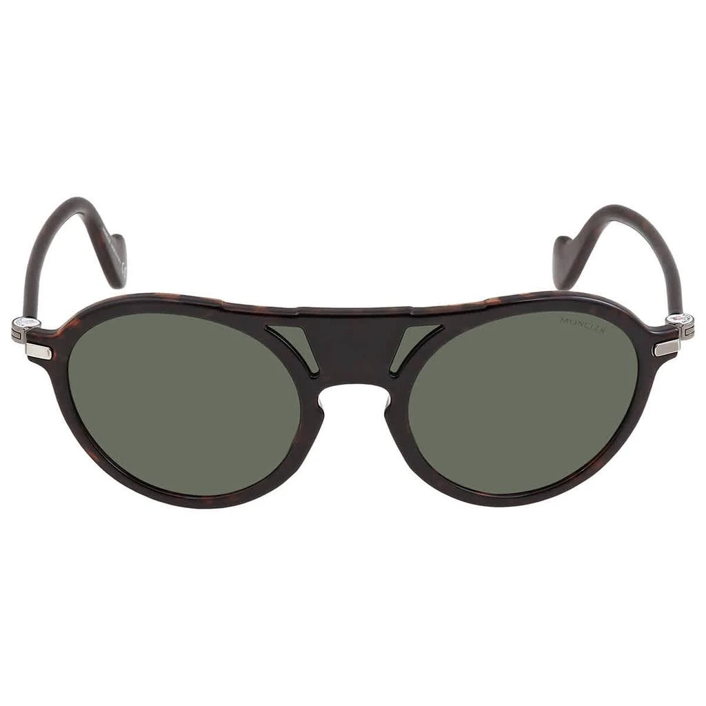 商品Moncler|Moncler Green Round Unisex Sunglasses ML0053 52N 00,价格¥669,第2张图片详细描述