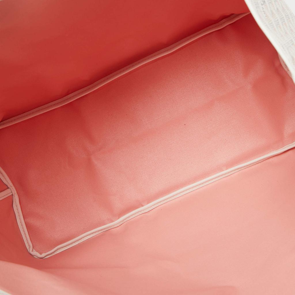 Goyard White/Pink Goyardine Coated Canvas and Leather Saint Louise Claire Voie PM Tote商品第7张图片规格展示
