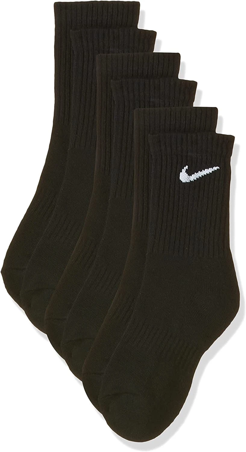 Nike耐克中性款 Everyday Cushion Crew 训练袜(3 对)运动袜 商品