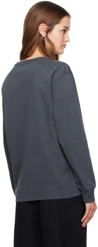 商品Alexander Wang|Gray Bonded Long Sleeve T-Shirt,价格¥1588,第3张图片详细描述