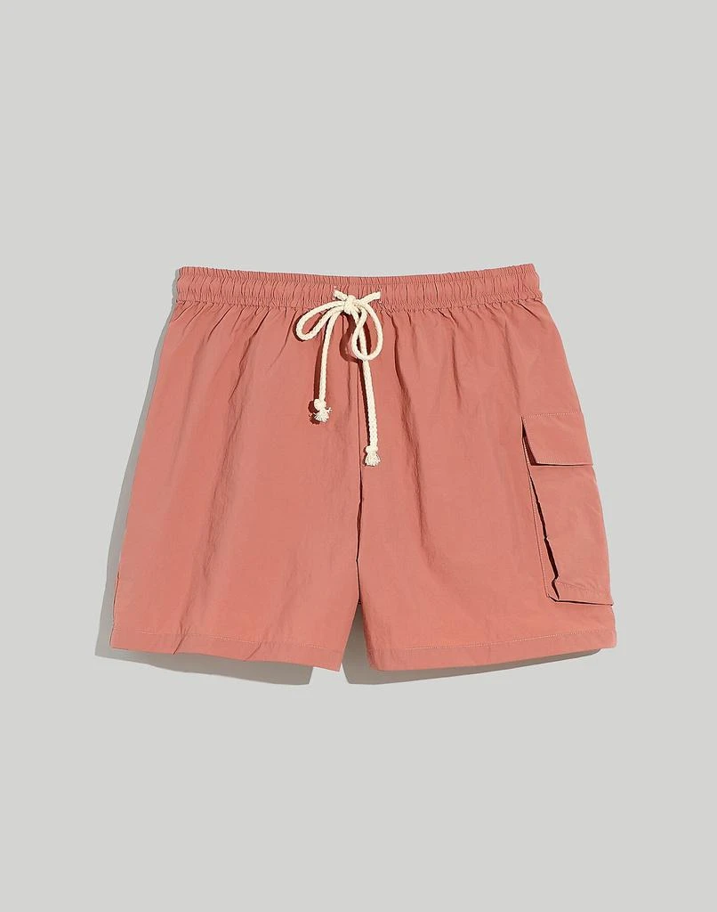 商品Madewell|Donni Nylon Cargo Shorts,价格¥720,第4张图片详细描述