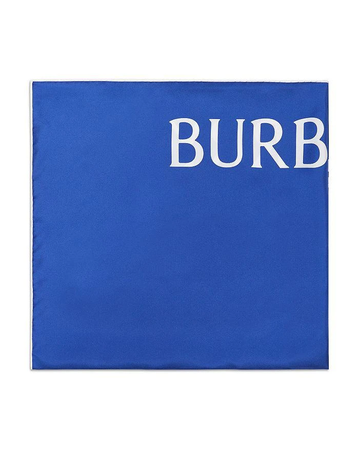 商品Burberry|EKD Square Silk Scarf,价格¥3680,第2张图片详细描述