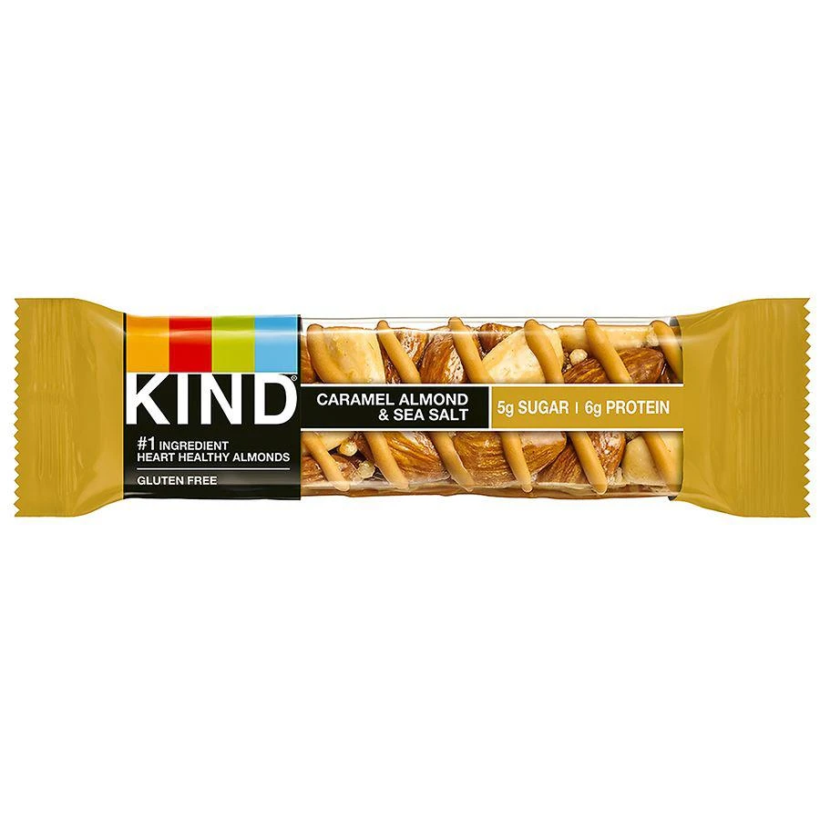 商品KIND|Snack Bar Caramel Almond Sea Salt,价格¥24,第1张图片