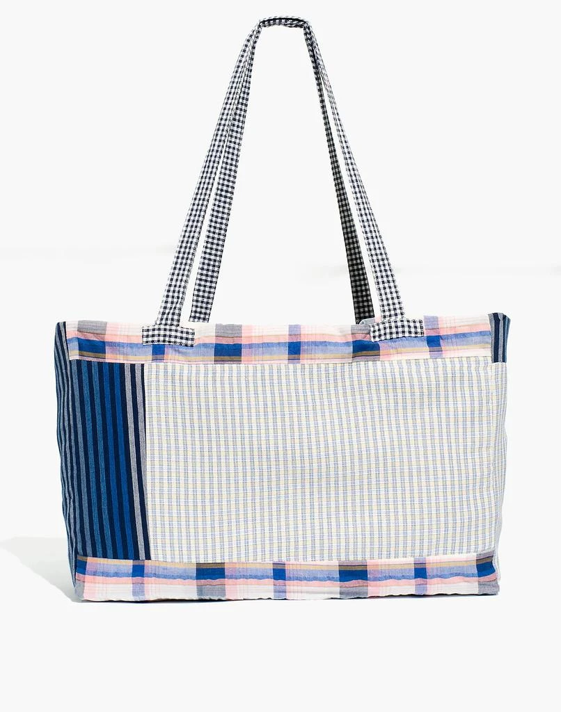 商品Madewell|Madewell x La Réunion Upcycled Patchwork Tote Bag,价格¥1595,第1张图片