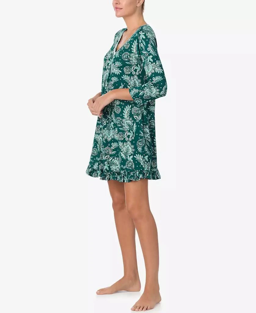 商品Ellen Tracy|Women's Printed V-Neck Chemise,价格¥253,第3张图片详细描述