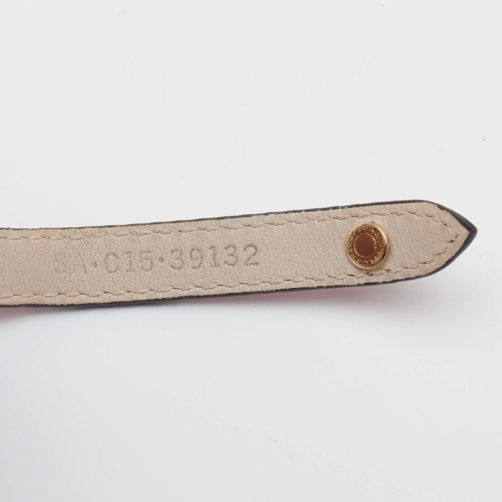 商品[二手商品] BVLGARI|Bvlgari Serpenti Forever Pink Leather Bracelet,价格¥2996,第6张图片详细描述