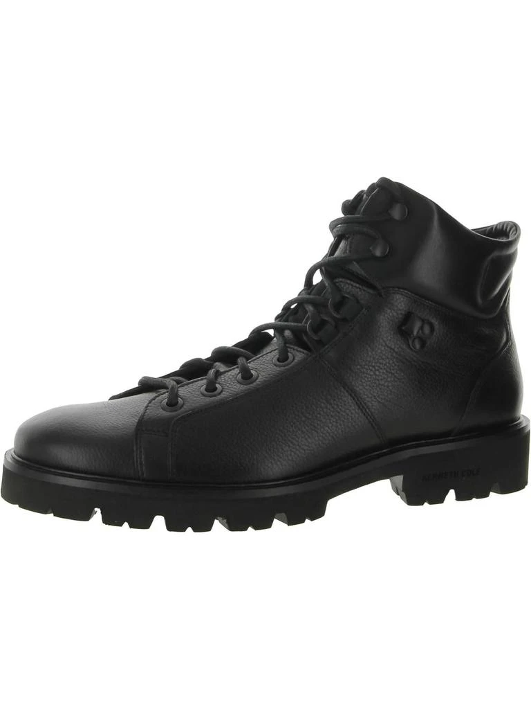 商品Kenneth Cole|Rhode Mens Leather Lace Up Hiking Boots,价格¥834,第1张图片