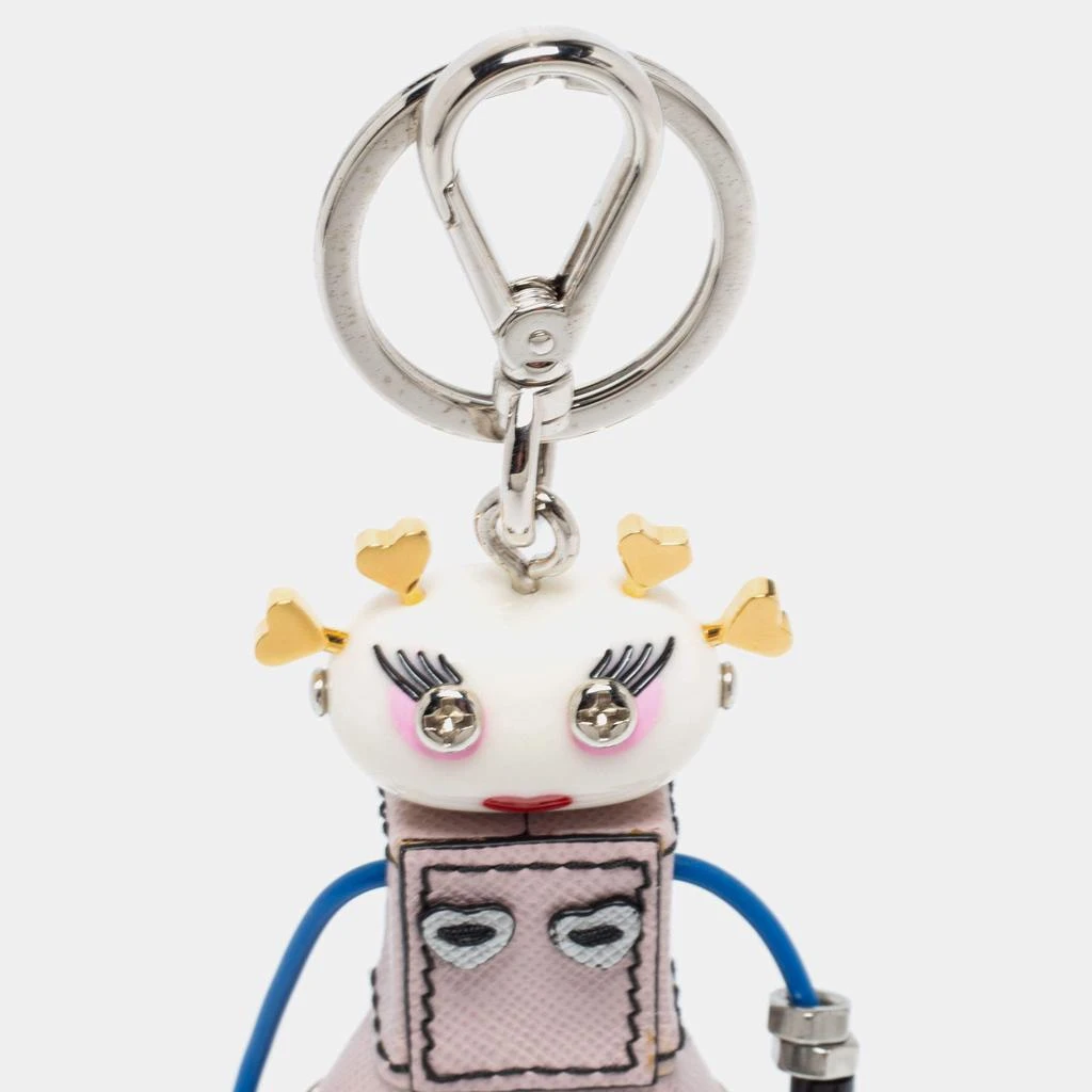 商品[二手商品] Prada|Prada Two Tone Robot Trick Nancy Bag Charm/Keychain,价格¥1004,第3张图片详细描述