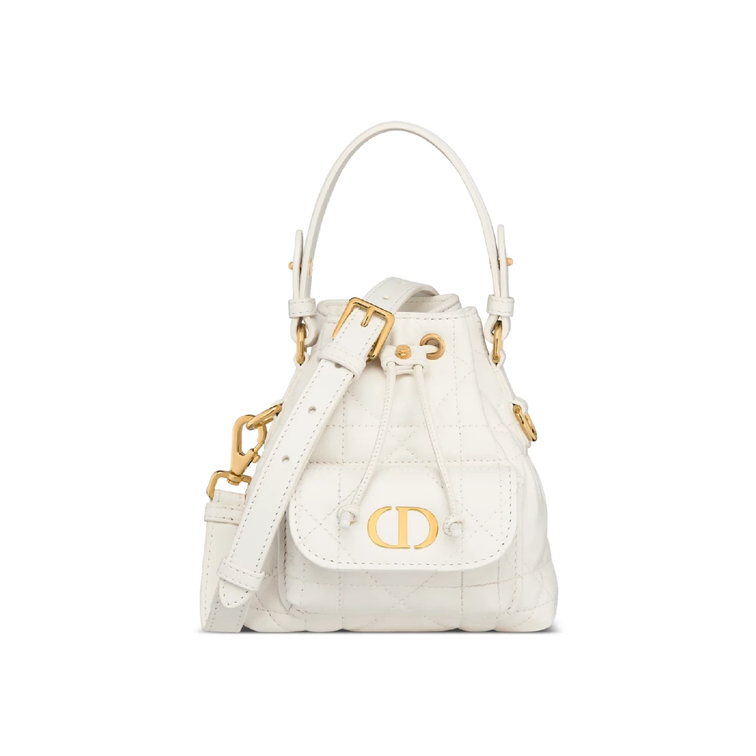商品Dior|【预售】 迪奥 25春夏 女士 手提包 微型 Dior Caro 水桶包 S5250UNOZ_M030 ,价格¥24782,第1张图片