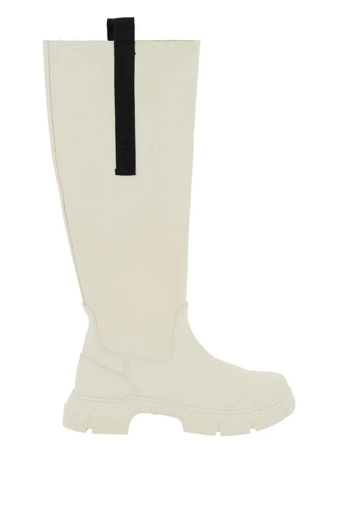 商品Ganni|Ganni Recycled Rubber Knee Boots,价格¥1132,第1张图片