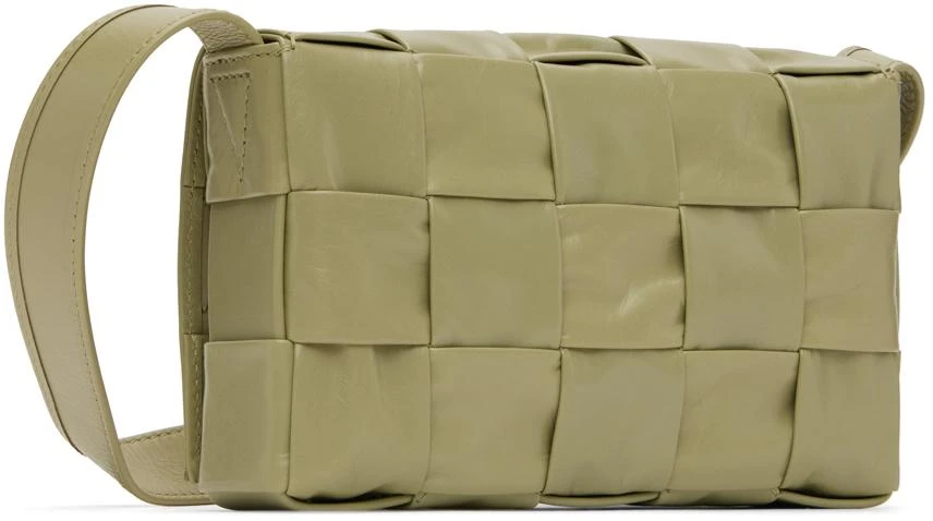 商品Bottega Veneta|Green Small Cassette Bag,价格¥19516,第3张图片详细描述