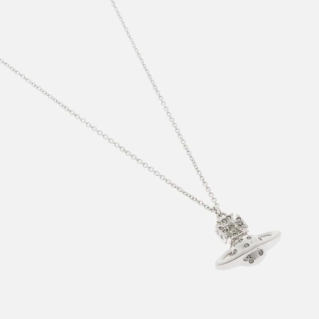 商品Vivienne Westwood|Vivienne Westwood Porfino Bas Relief Silver-Tone Brass and Crystal Pendant,价格¥1042,第3张图片详细描述