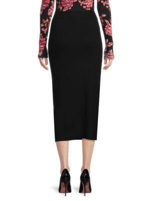 商品Max Studio|​Knit Midi Pencil Skirt,价格¥295,第4张图片详细描述