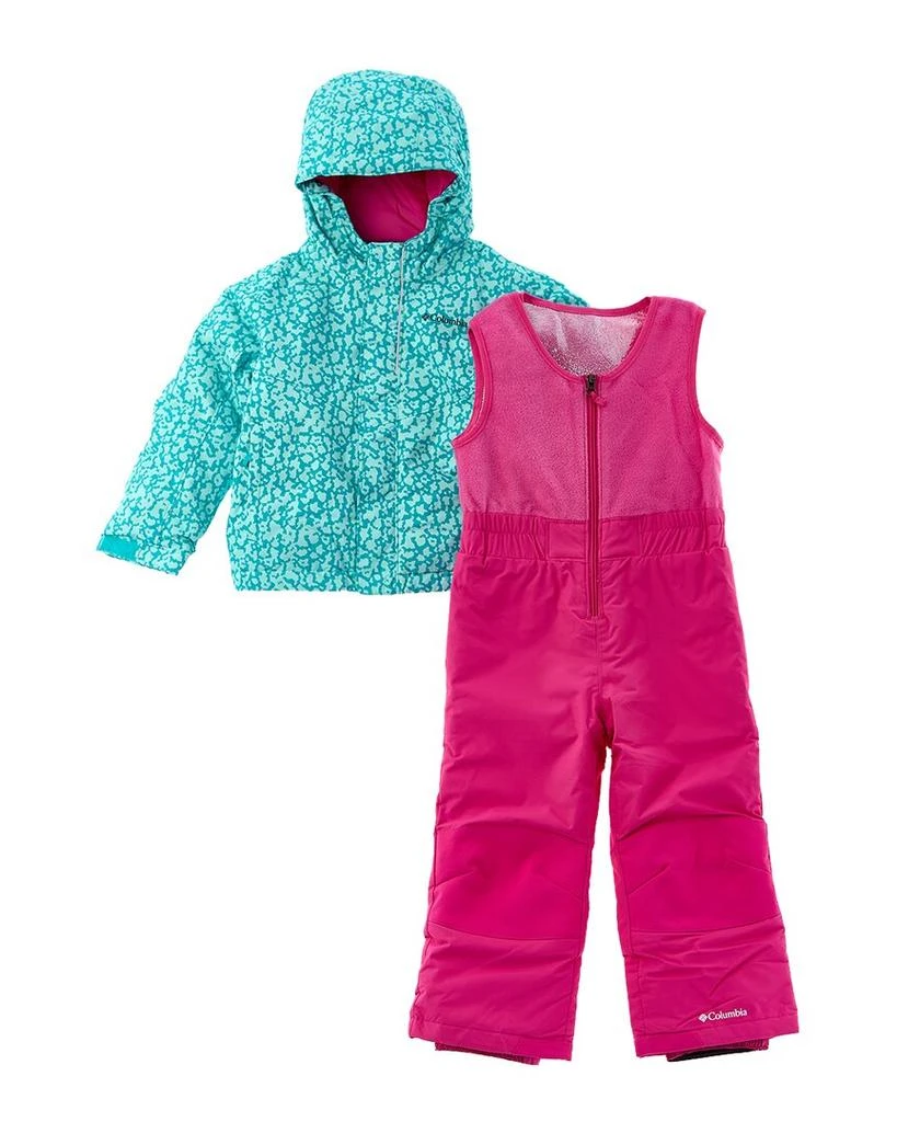 商品Columbia|Columbia 2pc Buga Jacket & Bib Snow Set,价格¥671,第1张图片