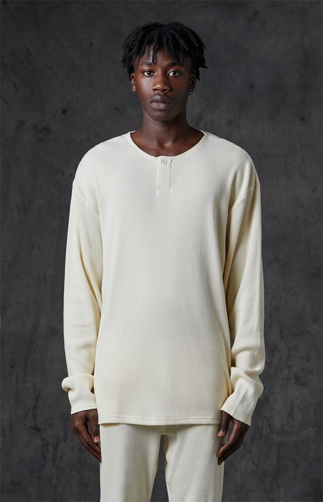 商品Essentials|男款 长袖T恤 奶油色,价格¥149,第4张图片详细描述
