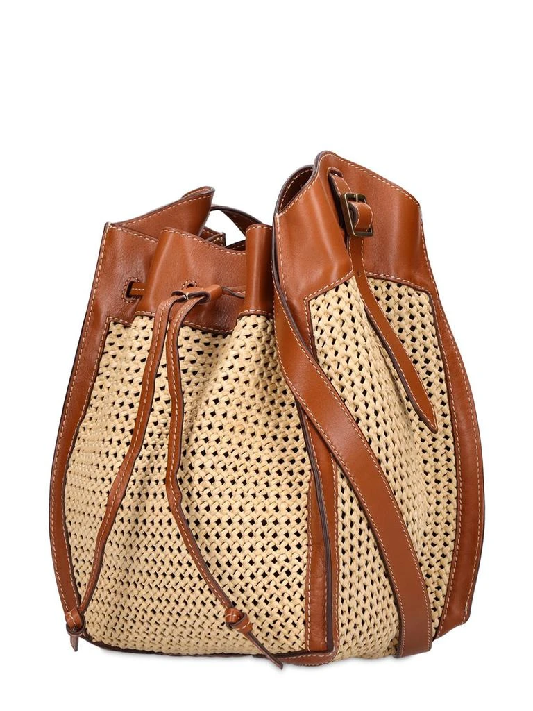 商品Isabel Marant|Buky Leather & Canvas Bucket Bag,价格¥7012,第1张图片详细描述