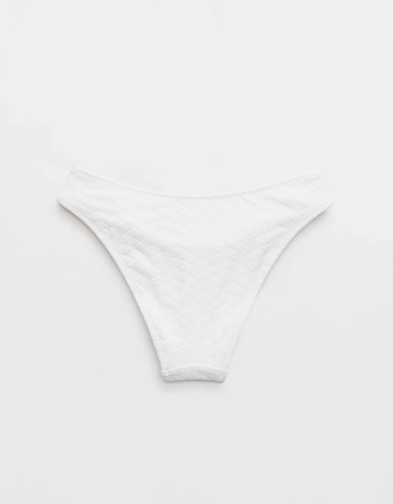 商品Aerie|Aerie Jacquard Cheeky Bikini Bottom,价格¥82,第5张图片详细描述