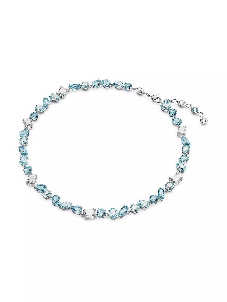 商品Swarovski|Gema Rhodium-Plated & Crystal Mixed-Cuts Necklace,价格¥3747,第1张图片