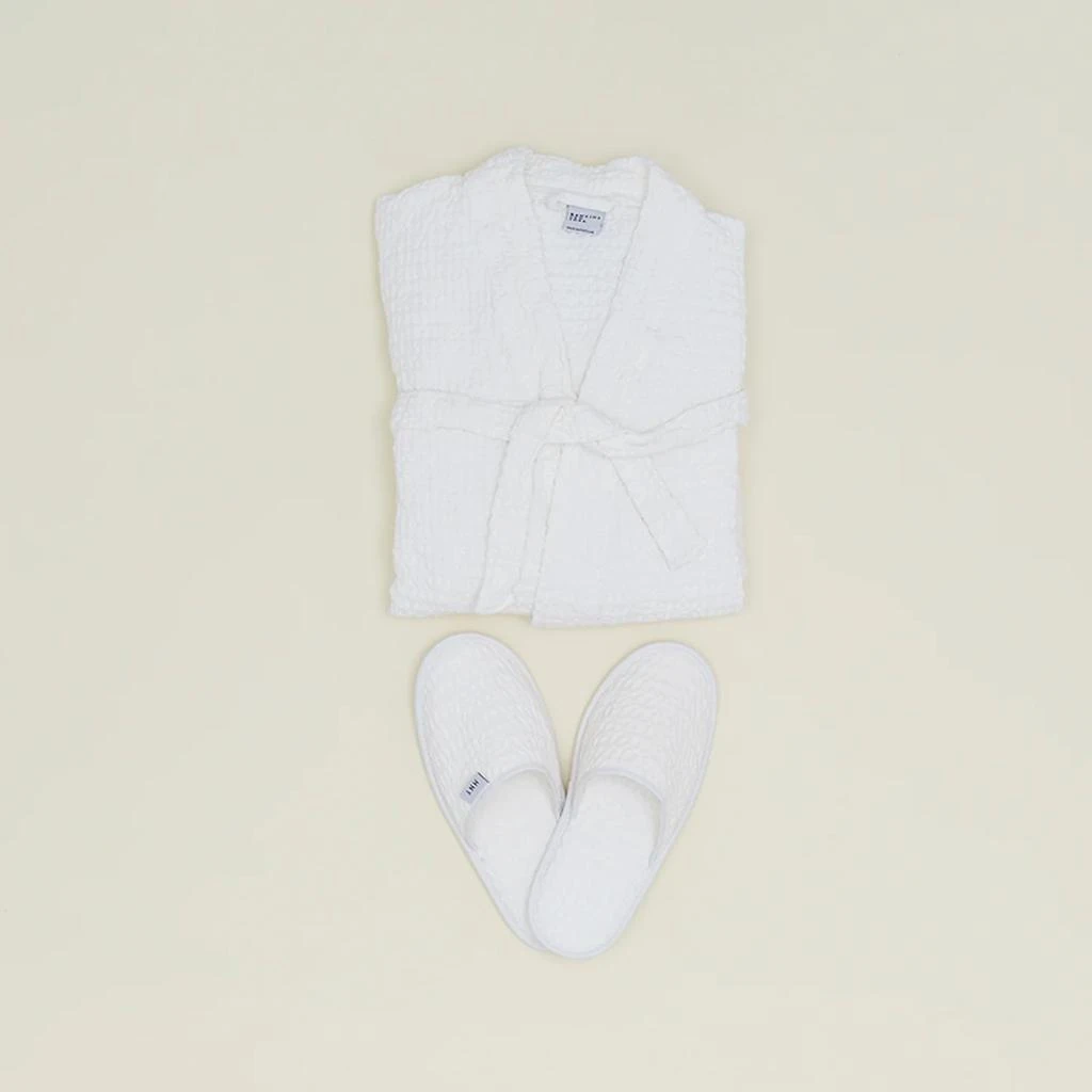 商品HAWKINS NEW YORK|HAWKINS NEW YORK SIMPLE WAFFLE BATH ROBE,价格¥967,第4张图片详细描述