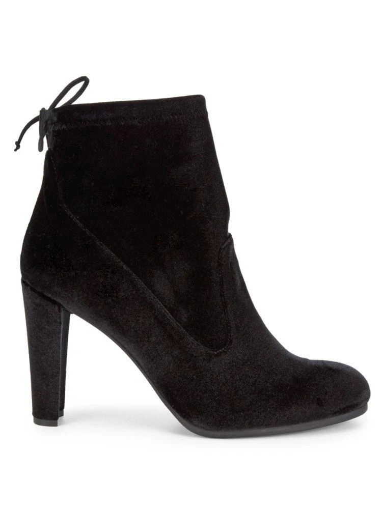 商品Stuart Weitzman|Catch 丝绒高跟踝靴,价格¥1578,第5张图片详细描述